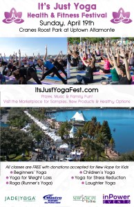 Its Just Yoga Poster